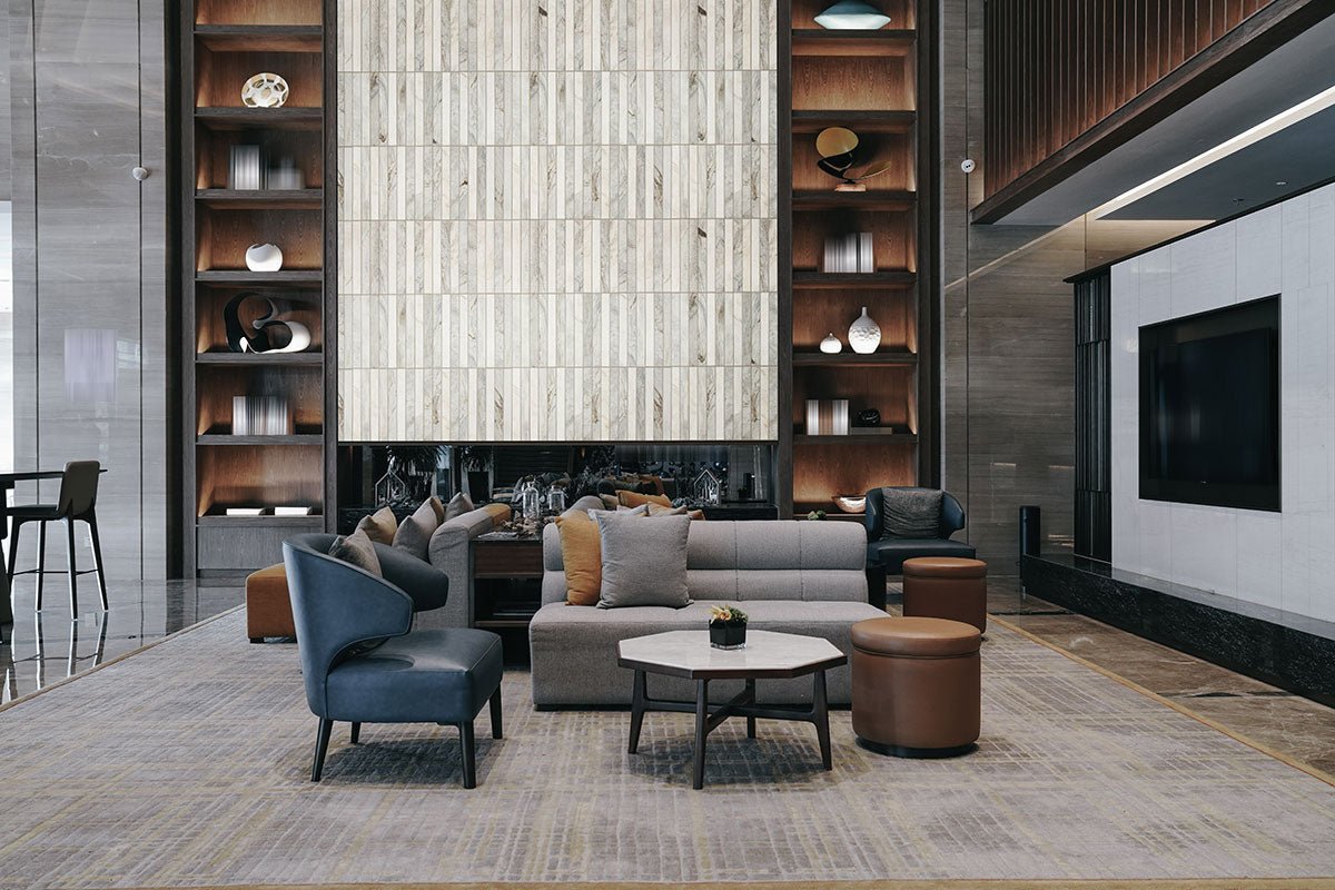 Arabescato Venato Marble MSI Mosaic Tiles 12" X 12" Stack Pattern MSI - Zicana Boutique - 7