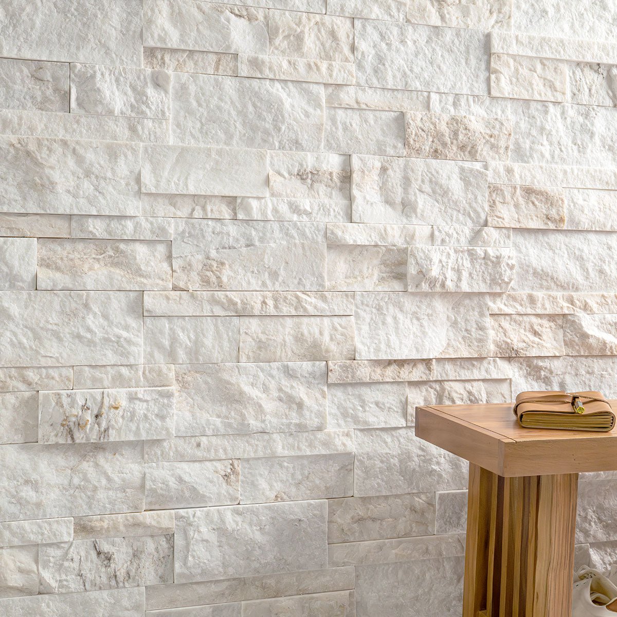 Arabescato Venato XL Hardscape Marble MSI Field Tiles 9" X 24" Stacked Pattern MSI - Zicana Boutique - 5