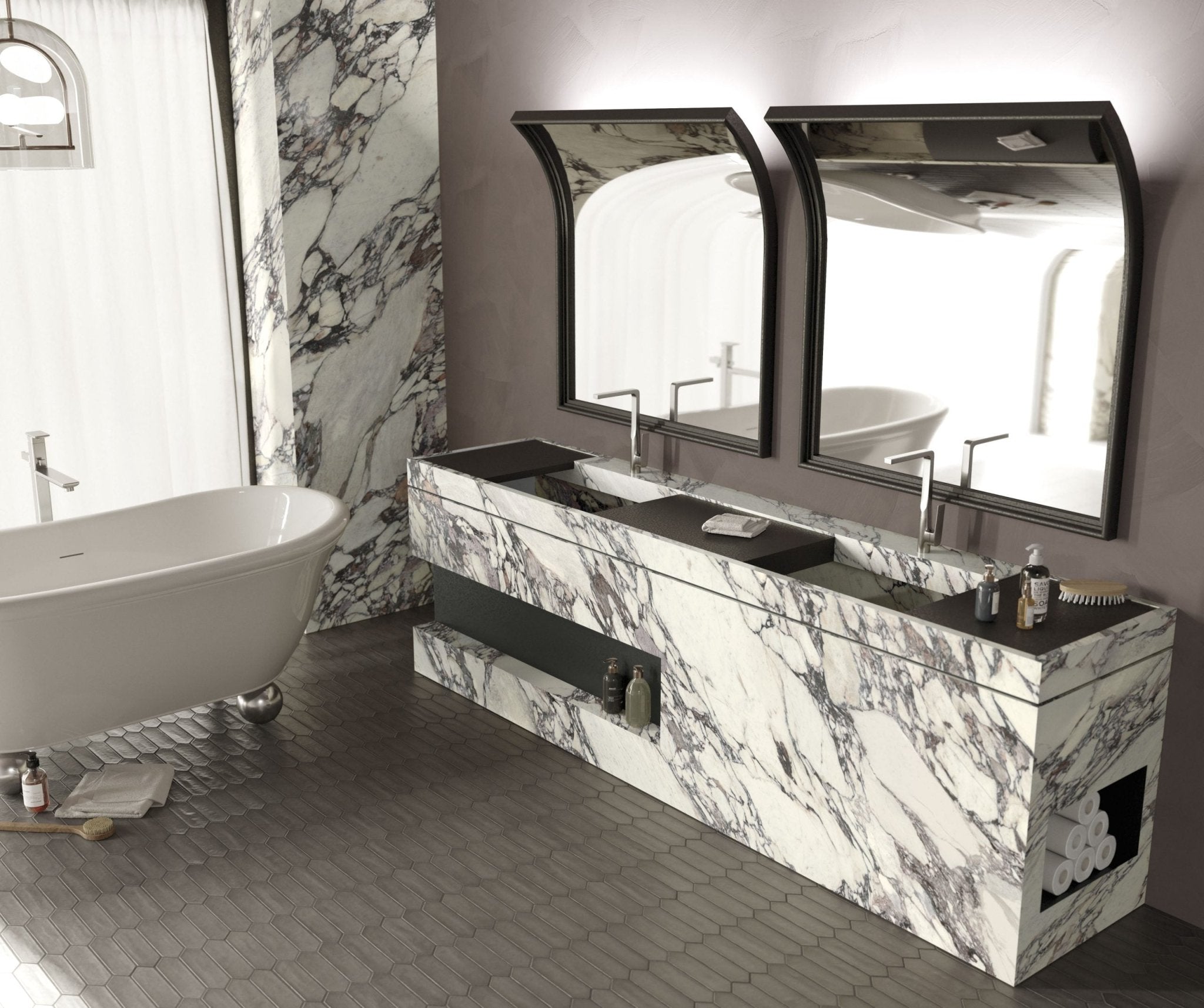 Arabescato Viola Nuovocorso Dekton - Zicana Boutique - 2