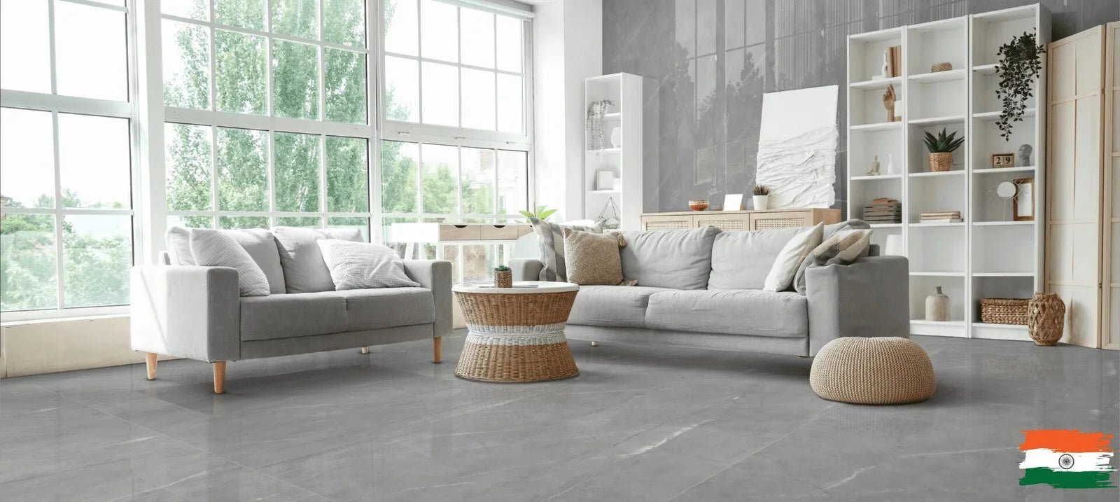 Armani Grey Raphael Porcelain Raphael Porcelain - Zicana Boutique - 2