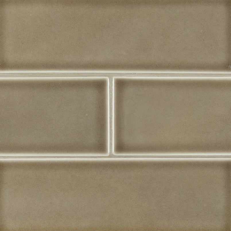 Artisan Taupe Ceramic MSI Field Tiles 4" X 12" MSI - Zicana Boutique - 1