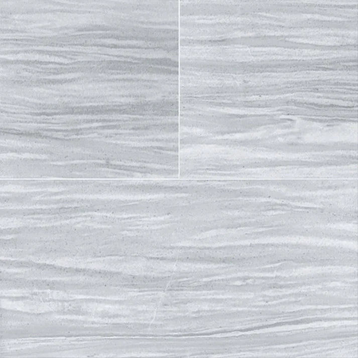 Ash Grey Polished Marble Field Tile 12''x24'' Zicana Boutique - Zicana Boutique - 1