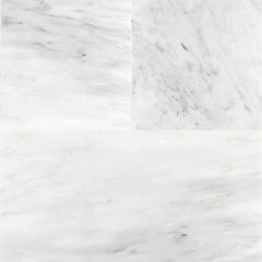 Asian White Honed Marble Field Tile 12''x24''x3/8'' Zicana Boutique - Zicana Boutique - 1