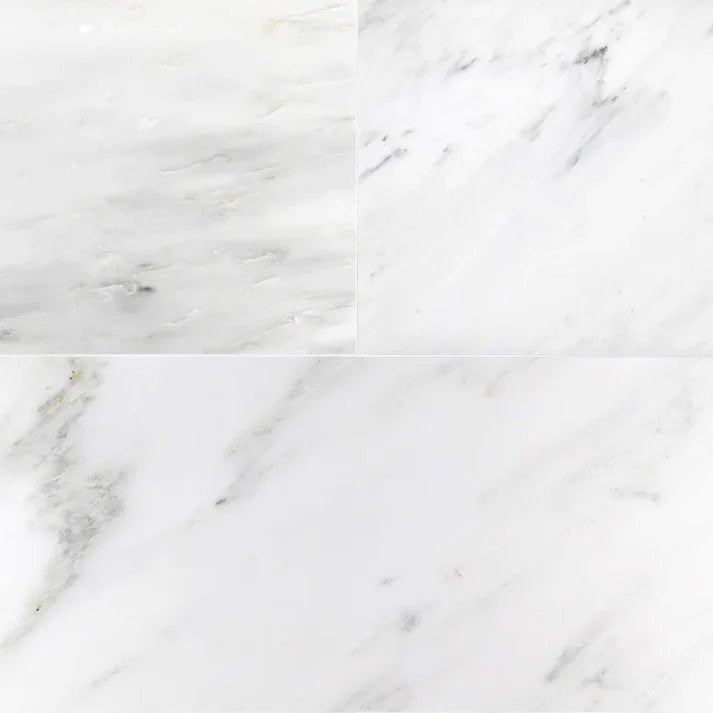 Asian White Marble Field Tile 12''x24'' Zicana Boutique - Zicana Boutique - 1