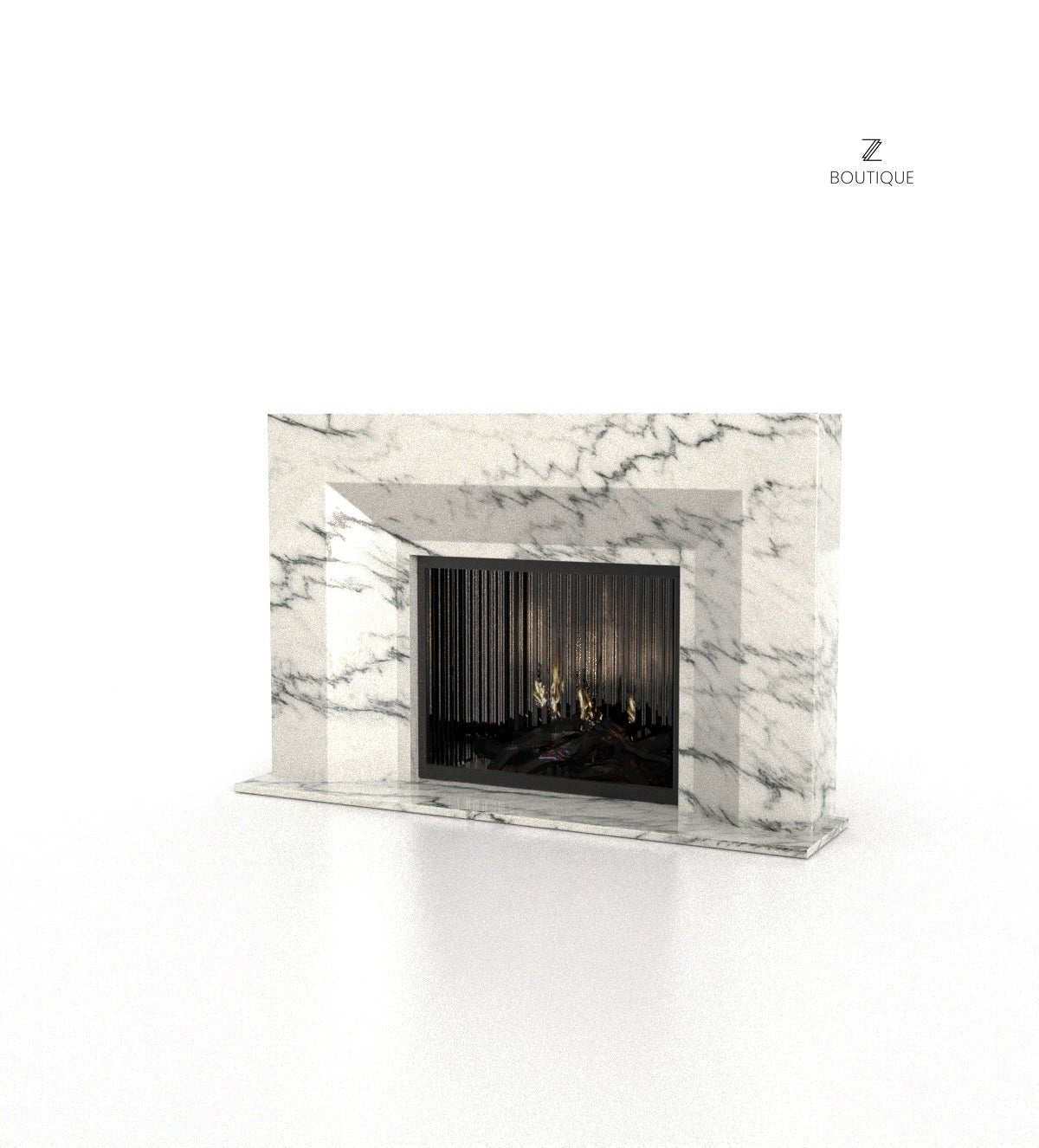 Athena Fireplace Zicana Boutique - Zicana Boutique - 6
