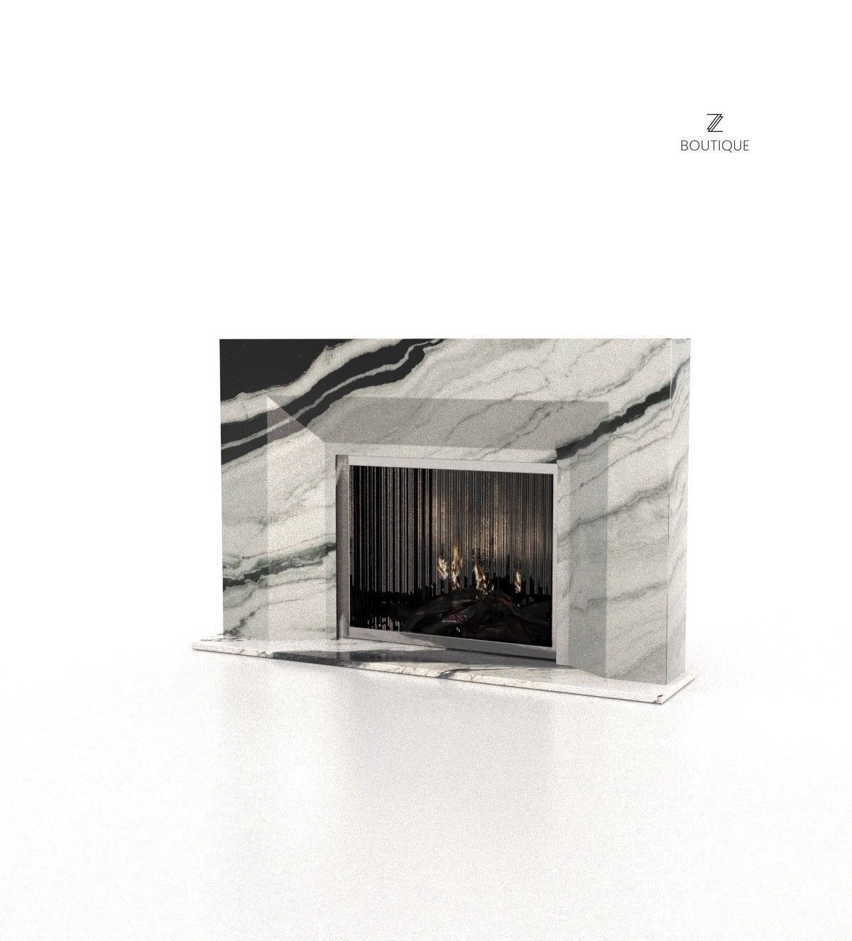 Athena Fireplace Zicana Boutique - Zicana Boutique - 7