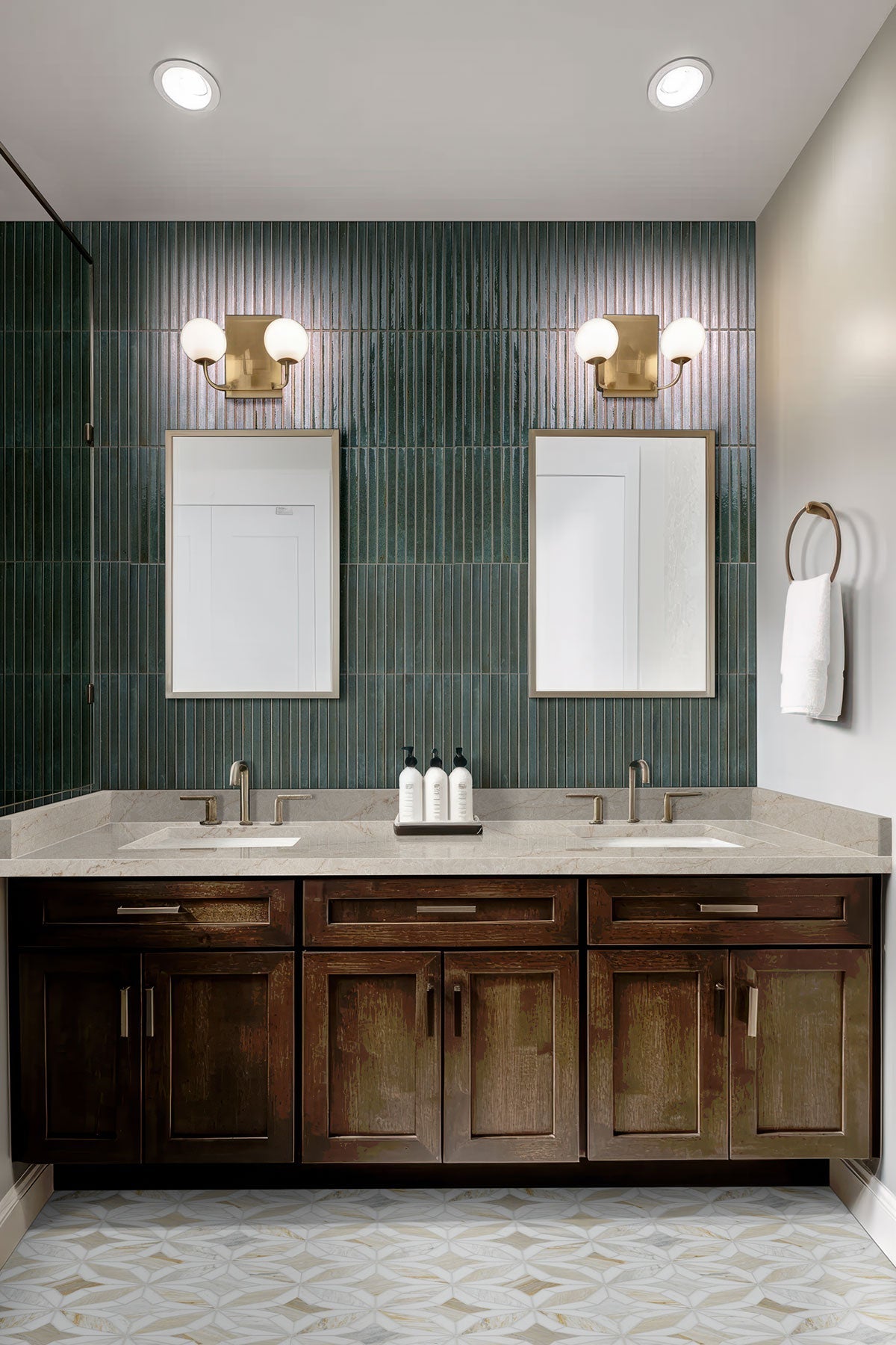 Athena Gold Estrella Marble MSI Mosaic Tiles 10" X 10" Geometric Pattern MSI - Zicana Boutique - 10