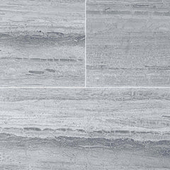 Athens Blue Honed Marble Field Tile 12''x24''x3/8'' Zicana Boutique - Zicana Boutique - 1