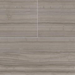 Athens Silver Honed Marble Field Tile 12''x24''x3/8'' Zicana Boutique - Zicana Boutique - 1