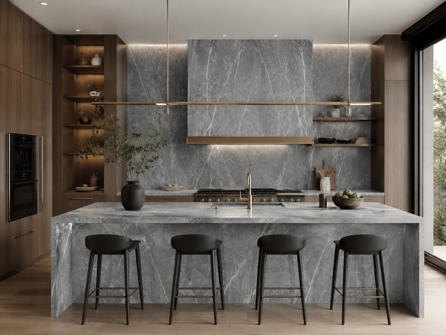 Atlantic Lava Quartzite Marble Couture- Zicana Boutique -3