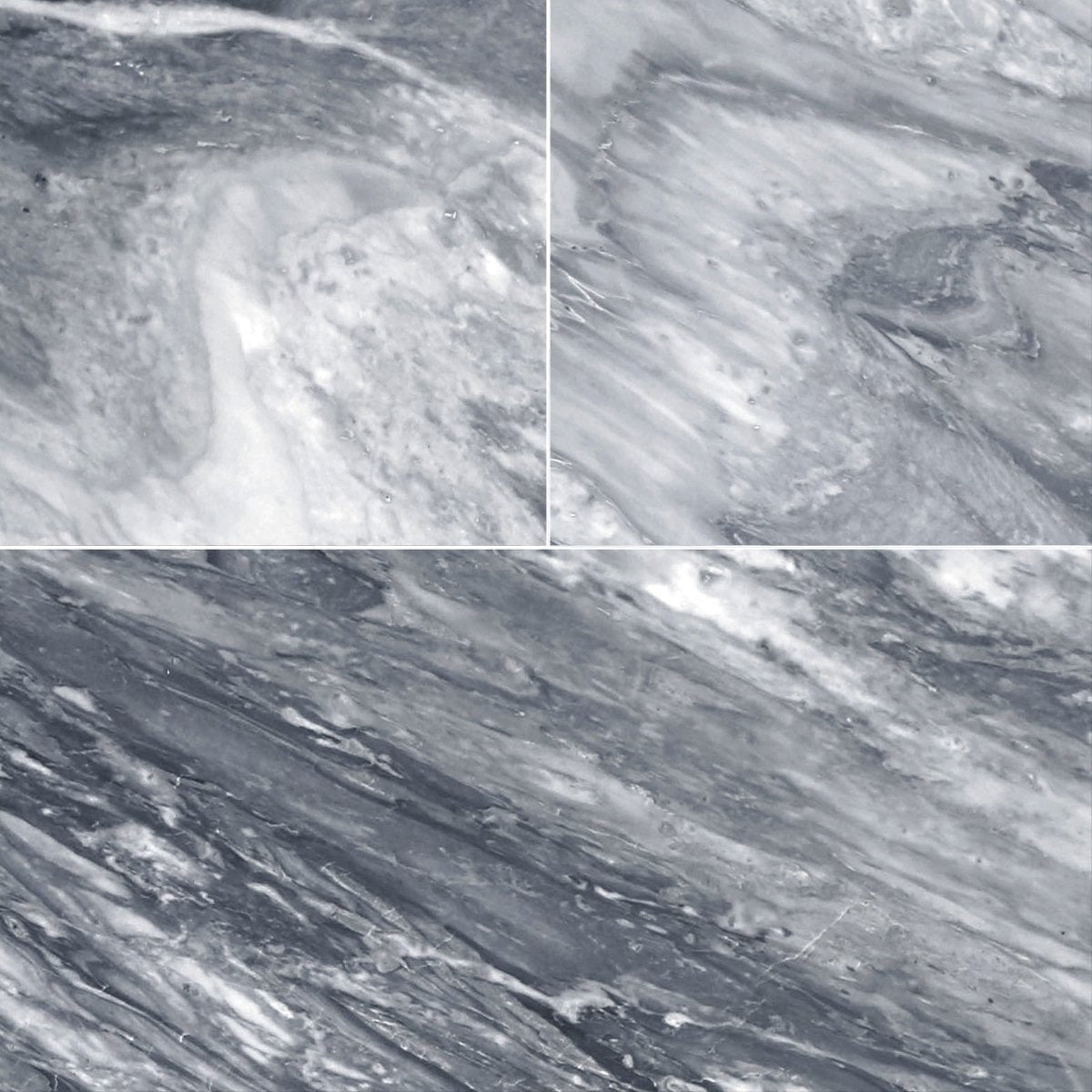 Bardiglio Honed Marble Field Tile 12''x24''x3/8'' Zicana Boutique - Zicana Boutique - 1