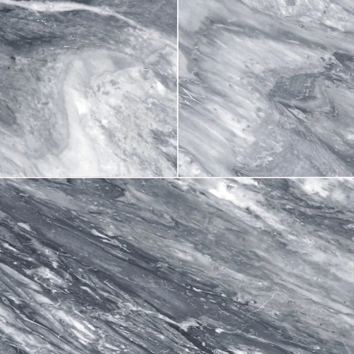 Bardiglio Marble Field Tile 12''x24'' Zicana Boutique - Zicana Boutique - 1