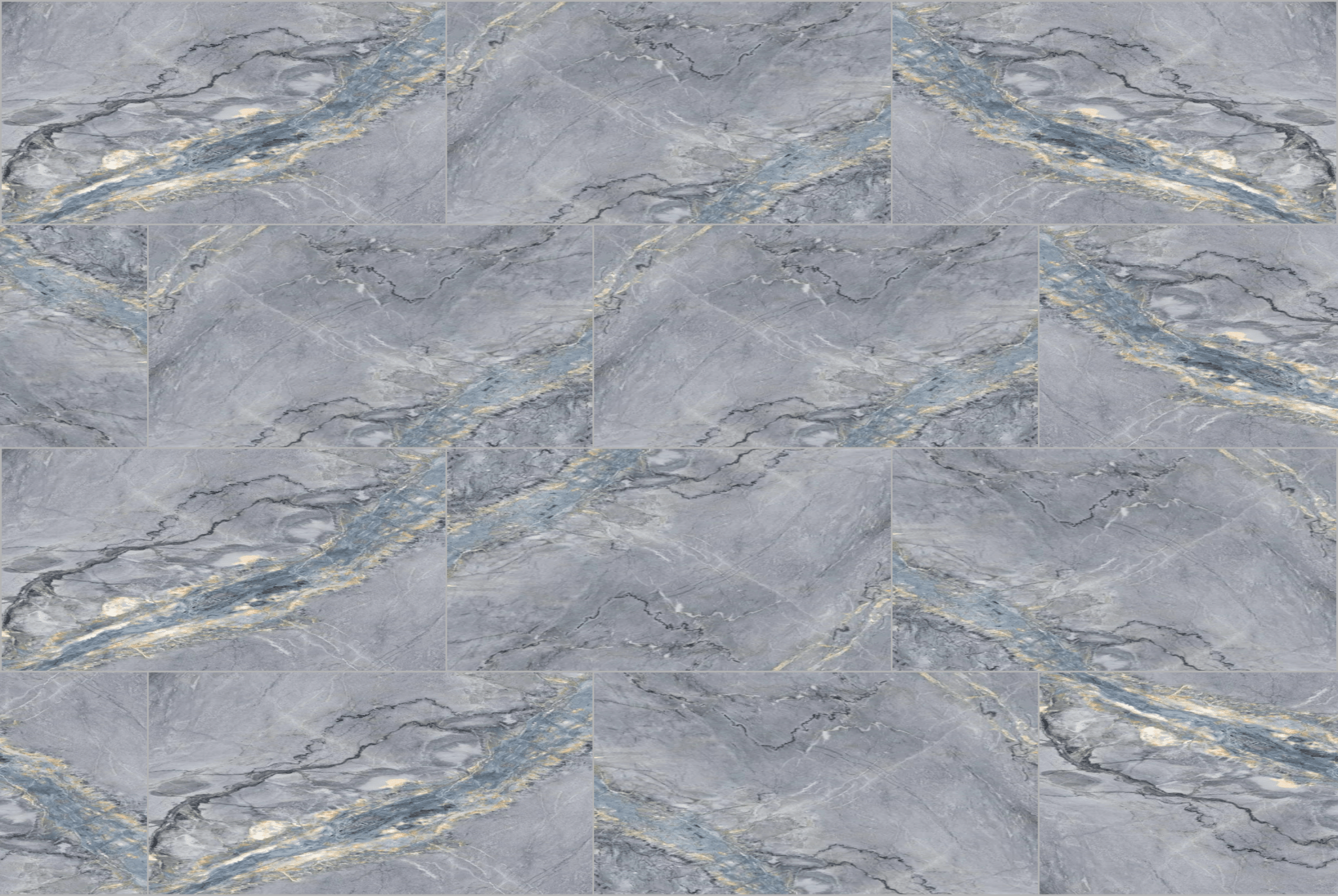 Bardiglio Raphael 32" x 64" Field Tile Raphael Porcelain - Zicana Boutique - 1