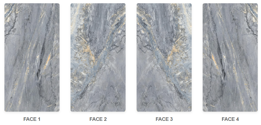 Bardiglio Raphael 48" x 96" Field Tile Raphael Porcelain - Zicana Boutique - 6