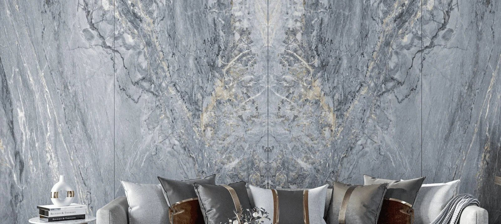 Bardiglio Raphael Porcelain Raphael Porcelain - Zicana Boutique - 2