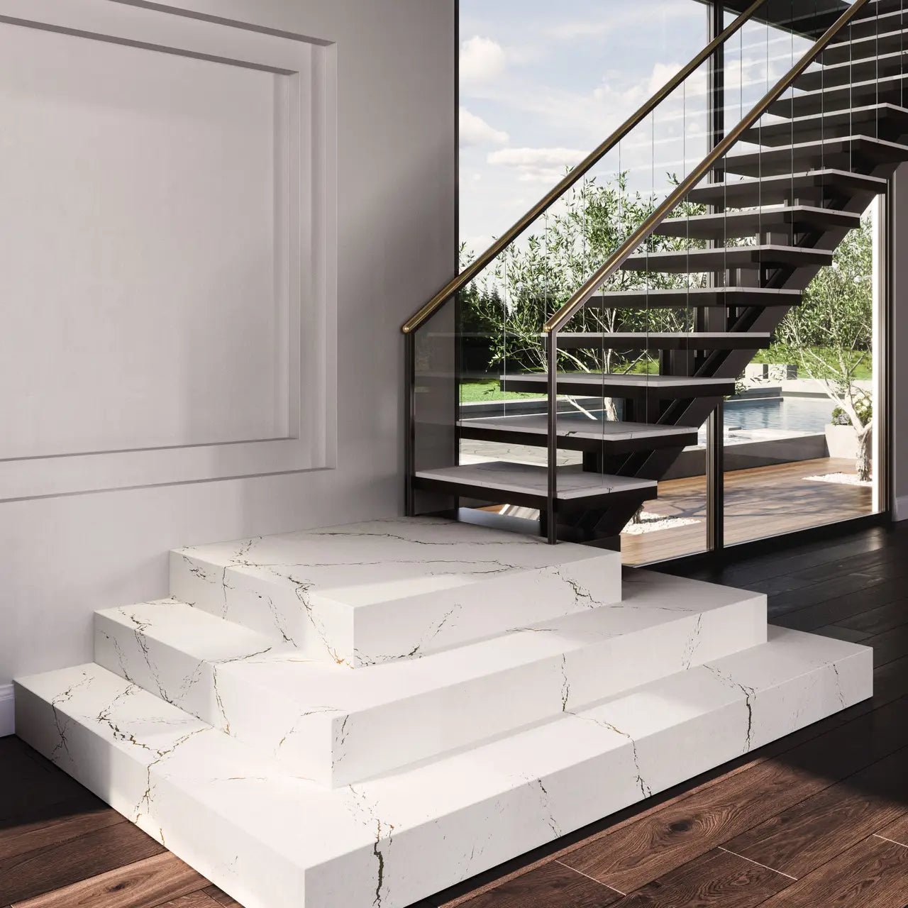 Berkshire Brass Satin Ridge Cambria Cambria - Zicana Boutique - 3