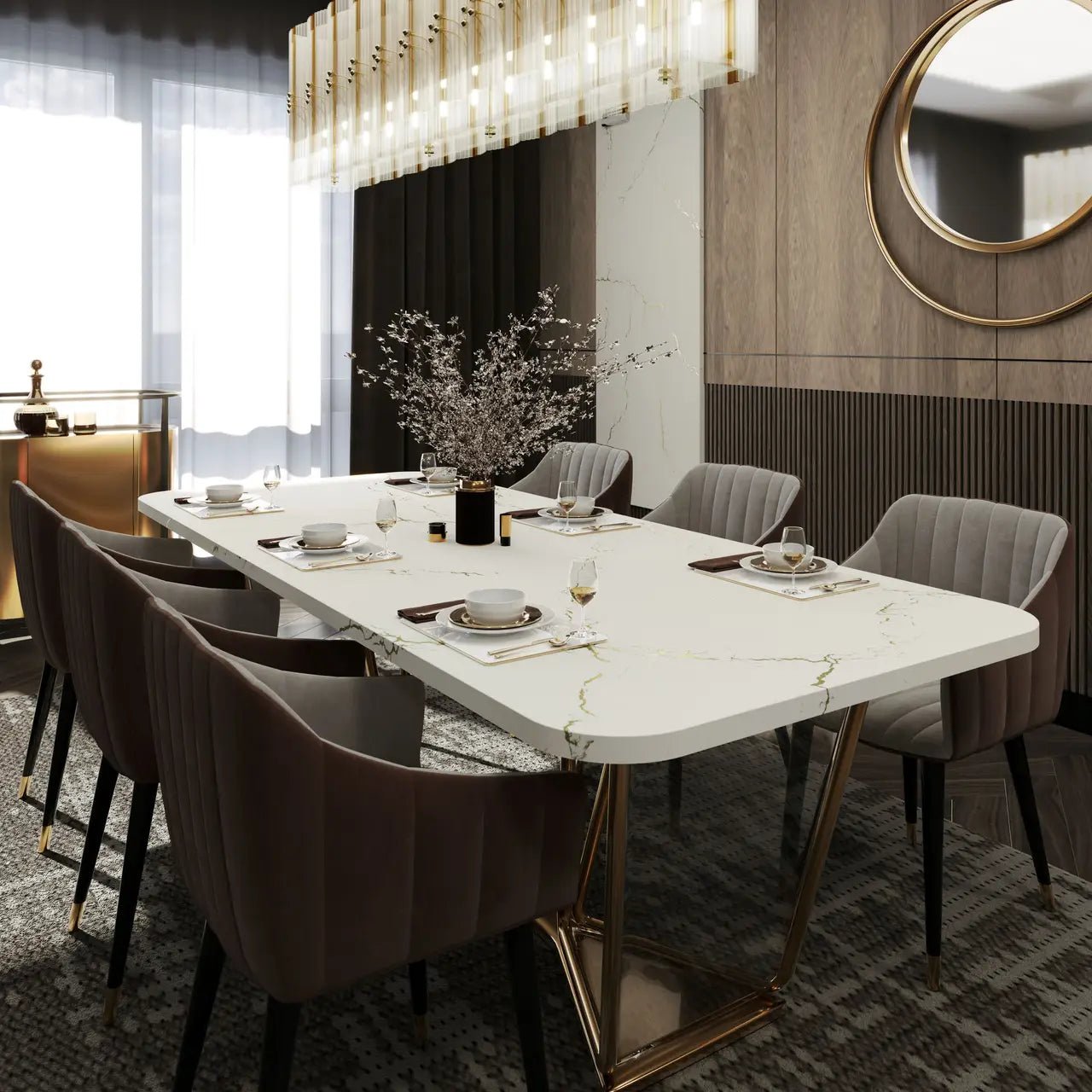 Berkshire Brass Sculpted Cambria Cambria - Zicana Boutique - 4