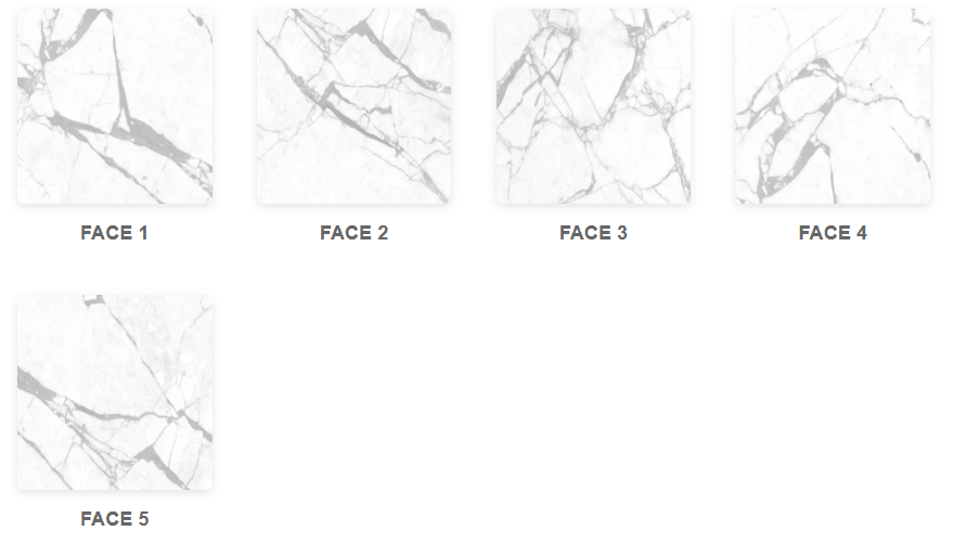 Bianco Carrara Raphael 32" x 32" Field Tile Raphael Porcelain - Zicana Boutique - 4