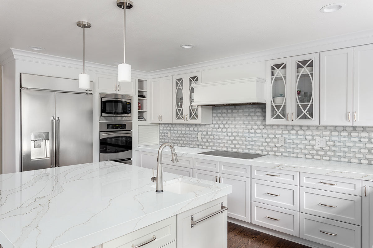 Bianco Dolomite Lynx Marble MSI Mosaic Tiles 12" X 12" MSI - Zicana Boutique - 2