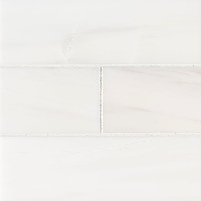 Bianco Dolomite Marble MSI Field Tiles 4" X 12" MSI - Zicana Boutique - 1