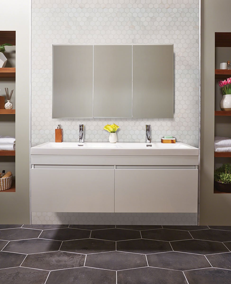 Bianco Dolomite Marble MSI Mosaic Tiles 12" X 13" Hexagon Pattern MSI - Zicana Boutique - 2