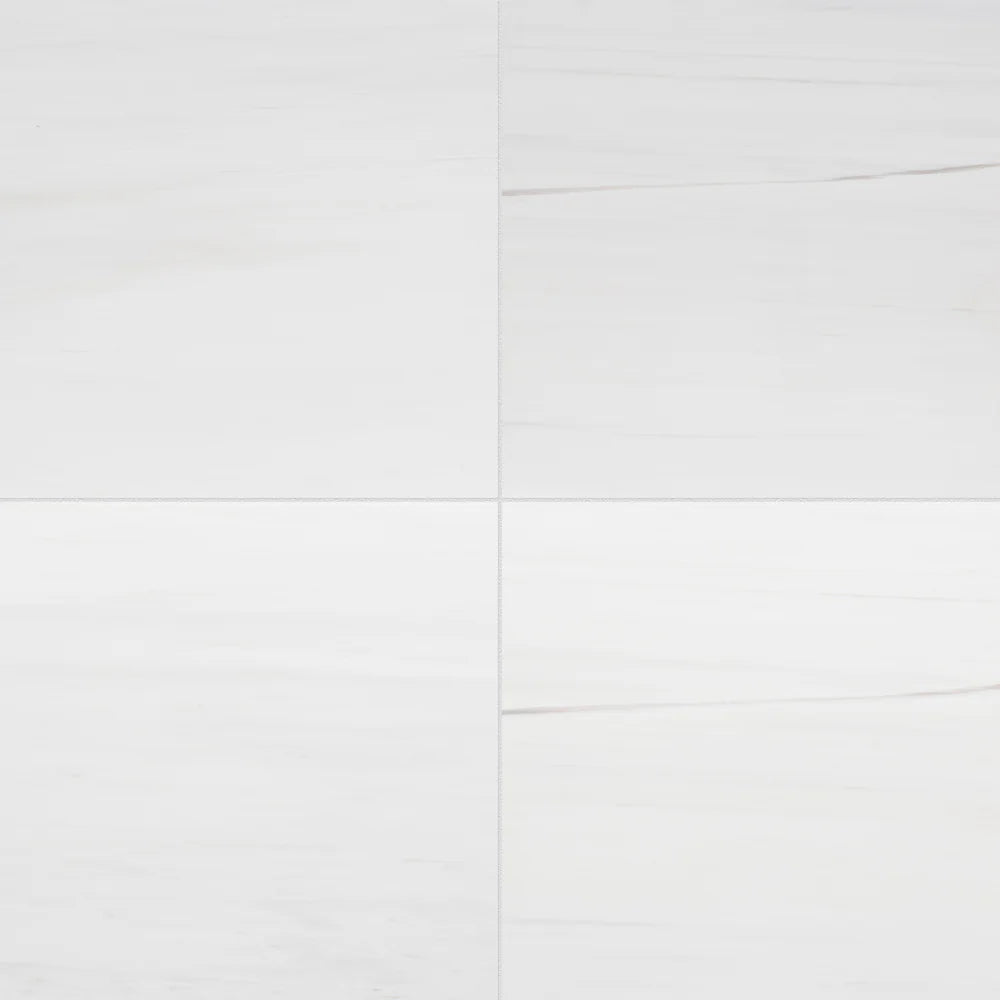 Bianco Dolomiti Marble Field Tile 24" x 24" Zicana Boutique - Zicana Boutique - 1