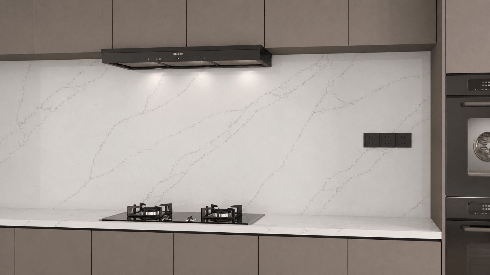 Bianco Imperia Variant Quartz Variant- Zicana Boutique -2