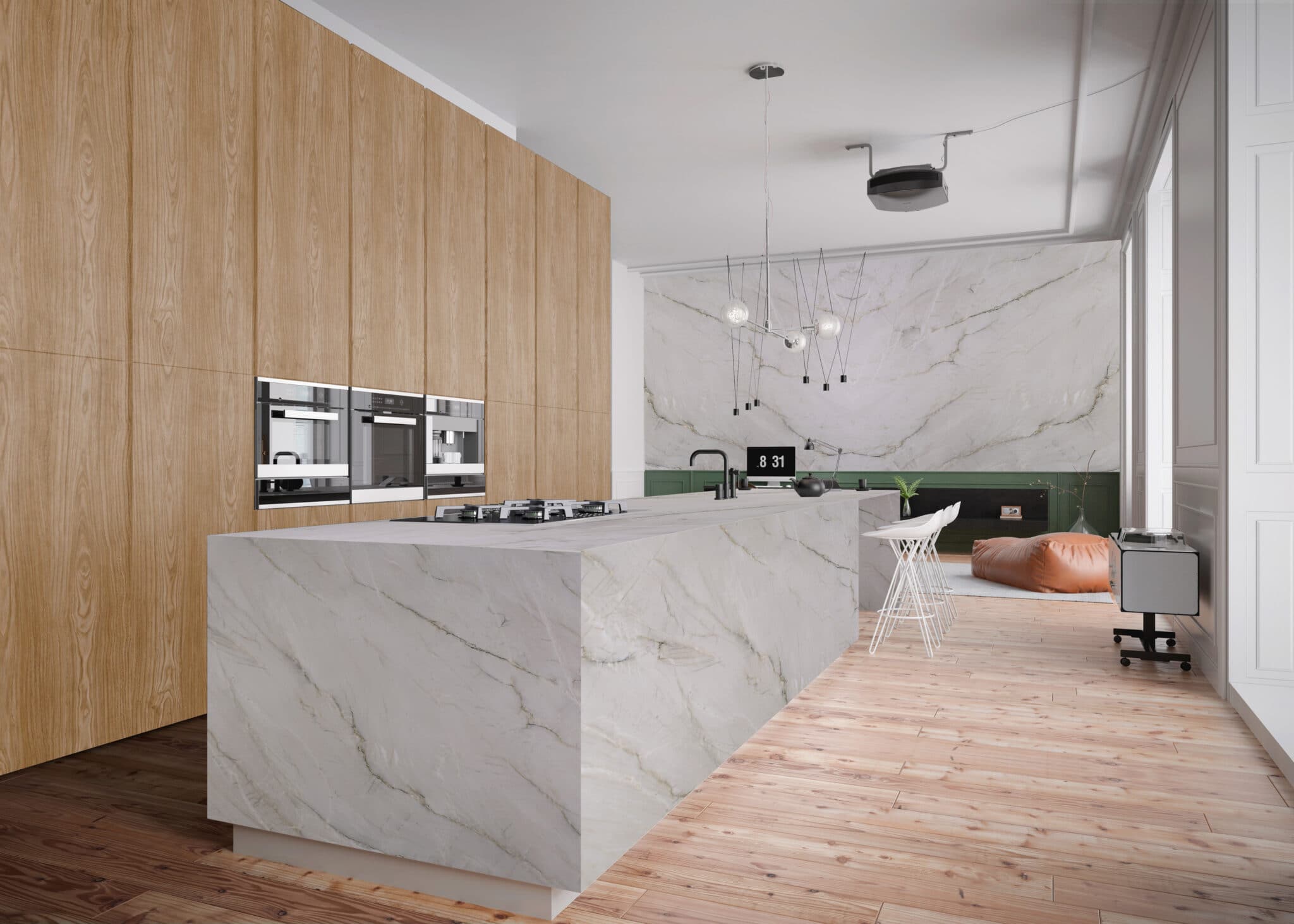 Bianco Superiore Quartzite Antolini - Zicana Boutique - 4