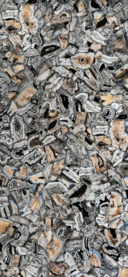 Black Agate Precious Stone Zicana Boutique - Zicana Boutique - 1