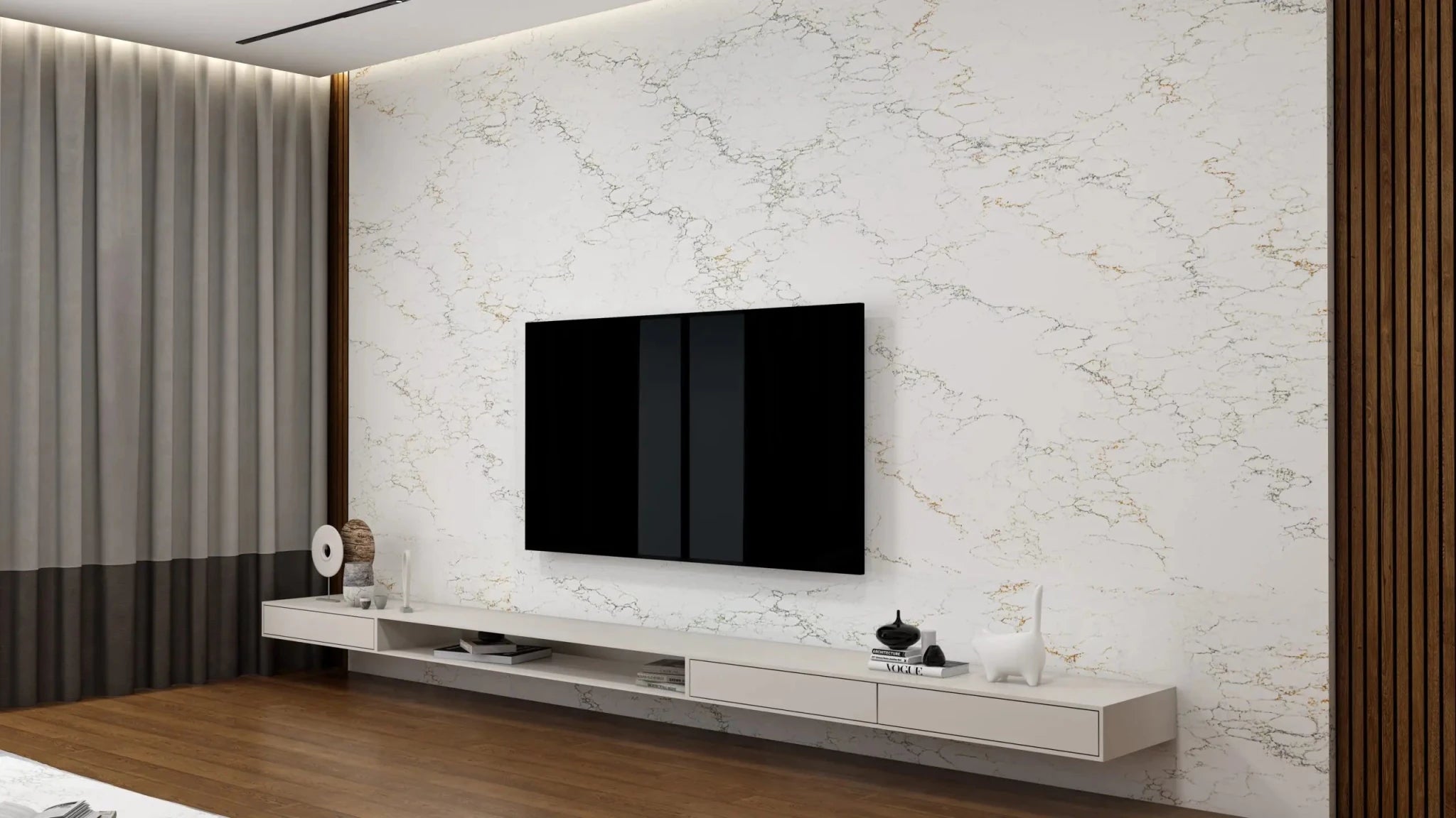 Blossom Mist PentalQuartz Architectural Surfaces - Zicana Boutique - 7