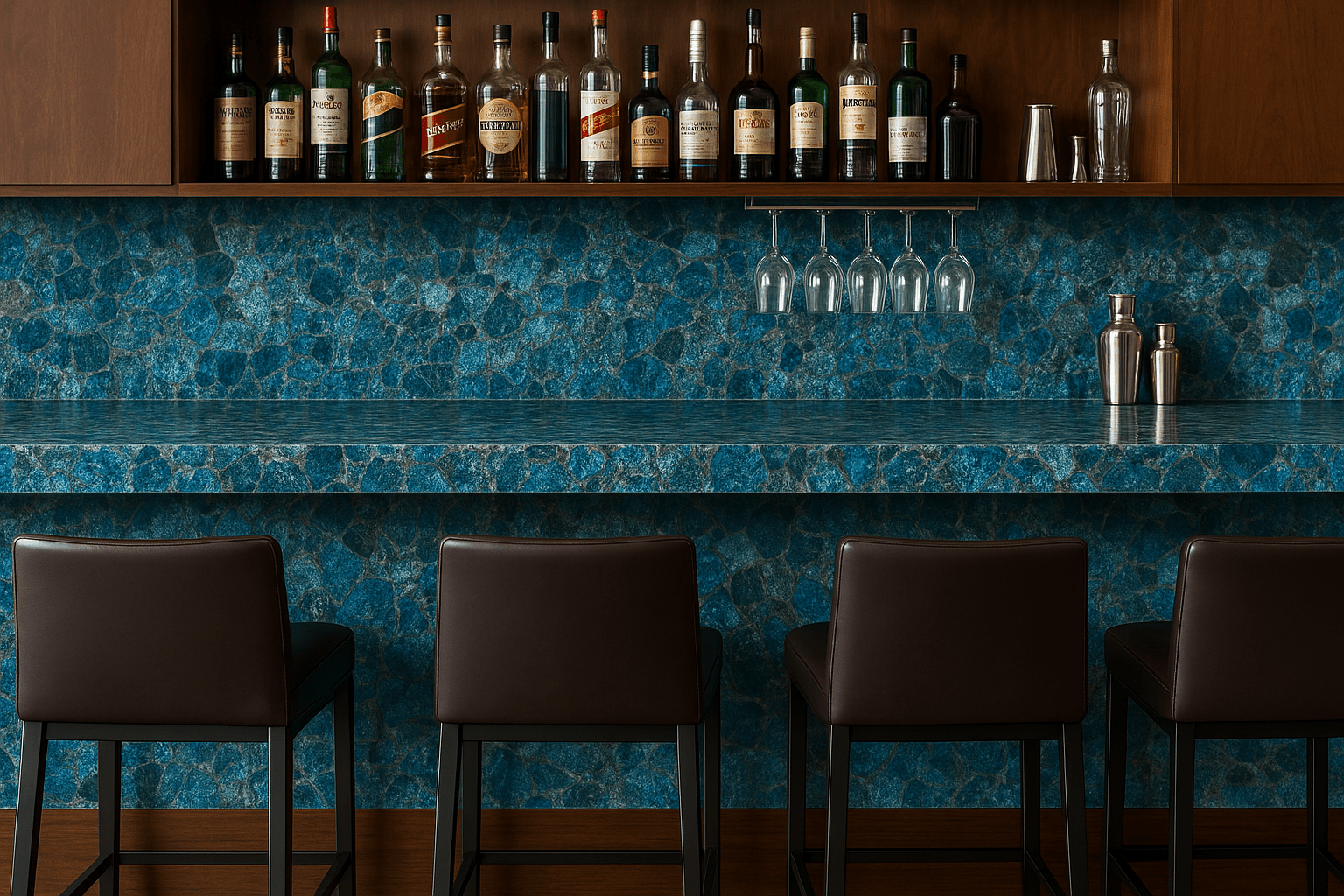 Blue Apatite Precious Stone Antolini - Zicana Boutique - 3