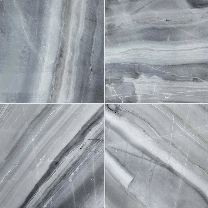 Blue Mont Polished Marble Field Tile 12''x12'' Zicana Boutique - Zicana Boutique - 1