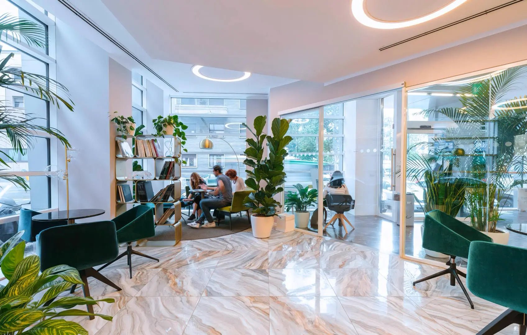 Blue Storm Onyx Raphael 48" x 96" Field Tile Raphael Porcelain - Zicana Boutique - 5