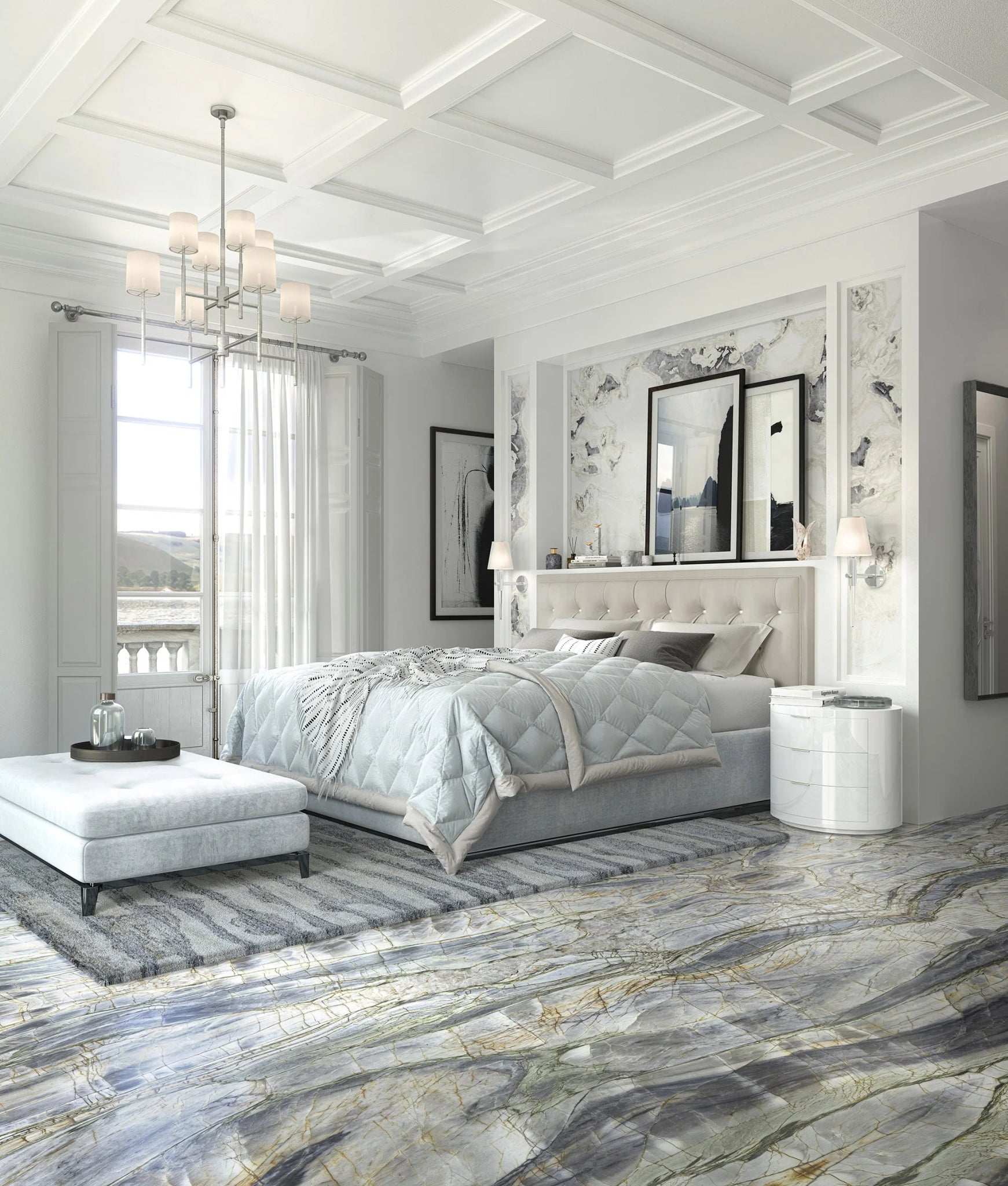 Blue Tempest Quartzite Antolini - Zicana Boutique - 2