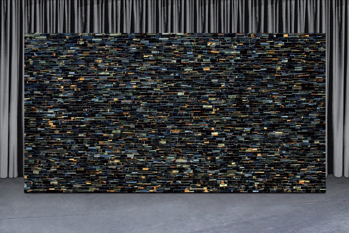 Blue Tiger Eye Precious Stone Antolini - Zicana Boutique - 3