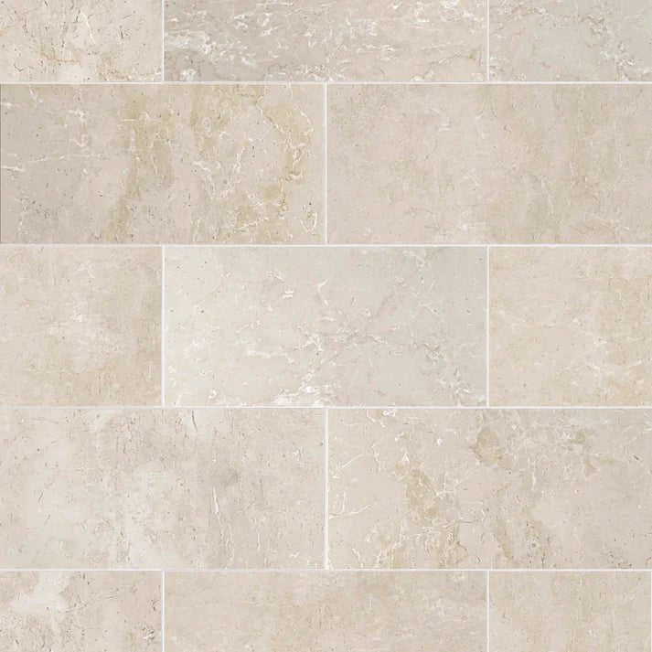 Botticino Polished Marble Field Tile 6''x12'' Zicana Boutique - Zicana Boutique - 1