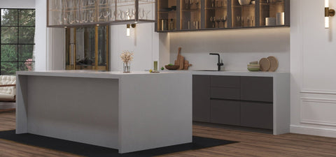 Botticino Variant Quartz Variant- Zicana Boutique -5
