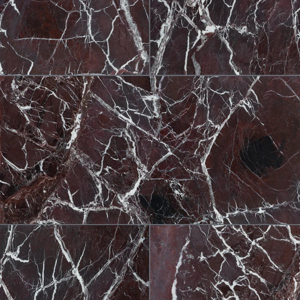 Breccia Vino Marble Tile 12" x 24" Artistic Tile - Zicana Boutique - 1