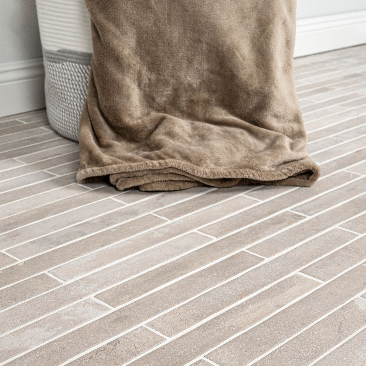 Brickstone Ivory Brick Porcelain MSI Field Tiles 2" X 18" MSI - Zicana Boutique - 7