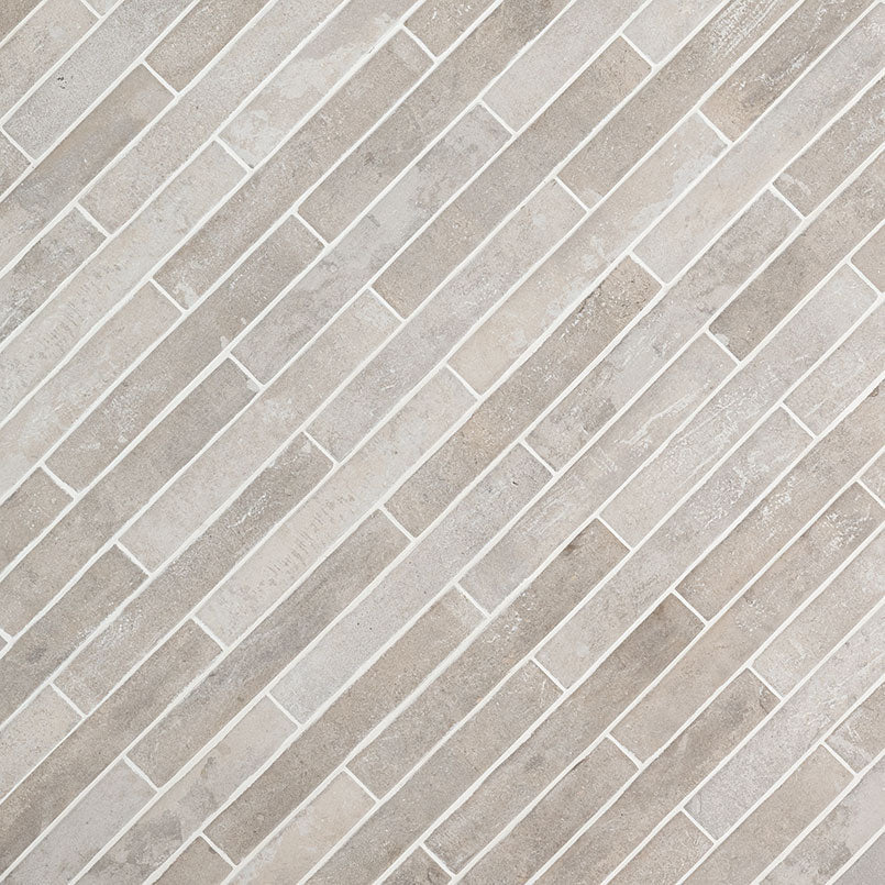 Brickstone Ivory Brick Porcelain MSI Field Tiles 2" X 18" MSI - Zicana Boutique - 3