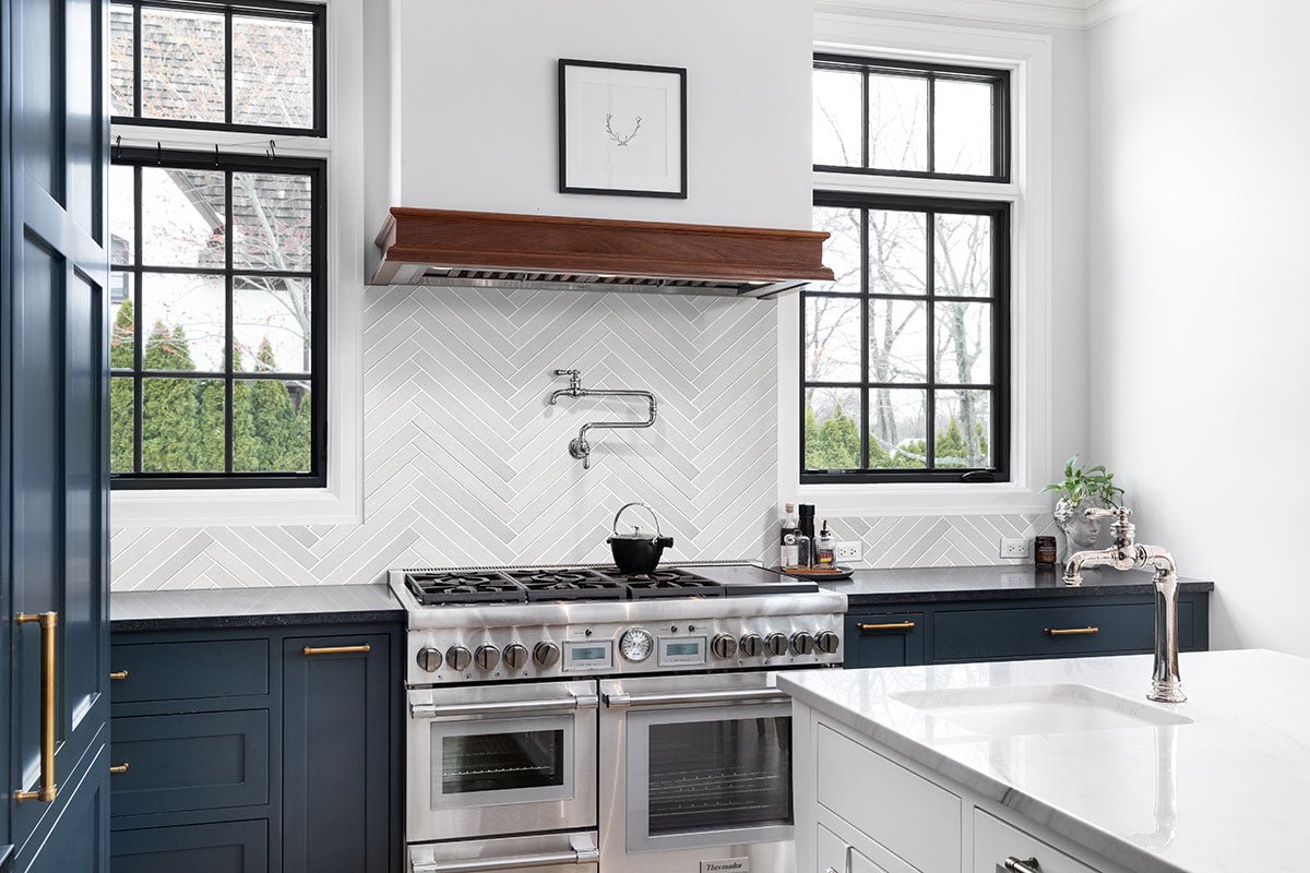 Brickstone White Brick Porcelain MSI Field Tiles 2" X 18" MSI - Zicana Boutique - 6