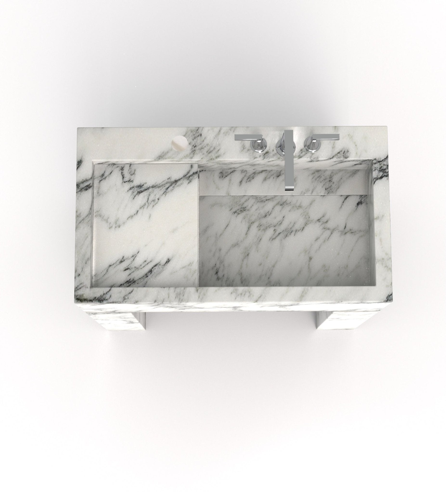 Broadway East Sink Marble Couture - Zicana Boutique - 3