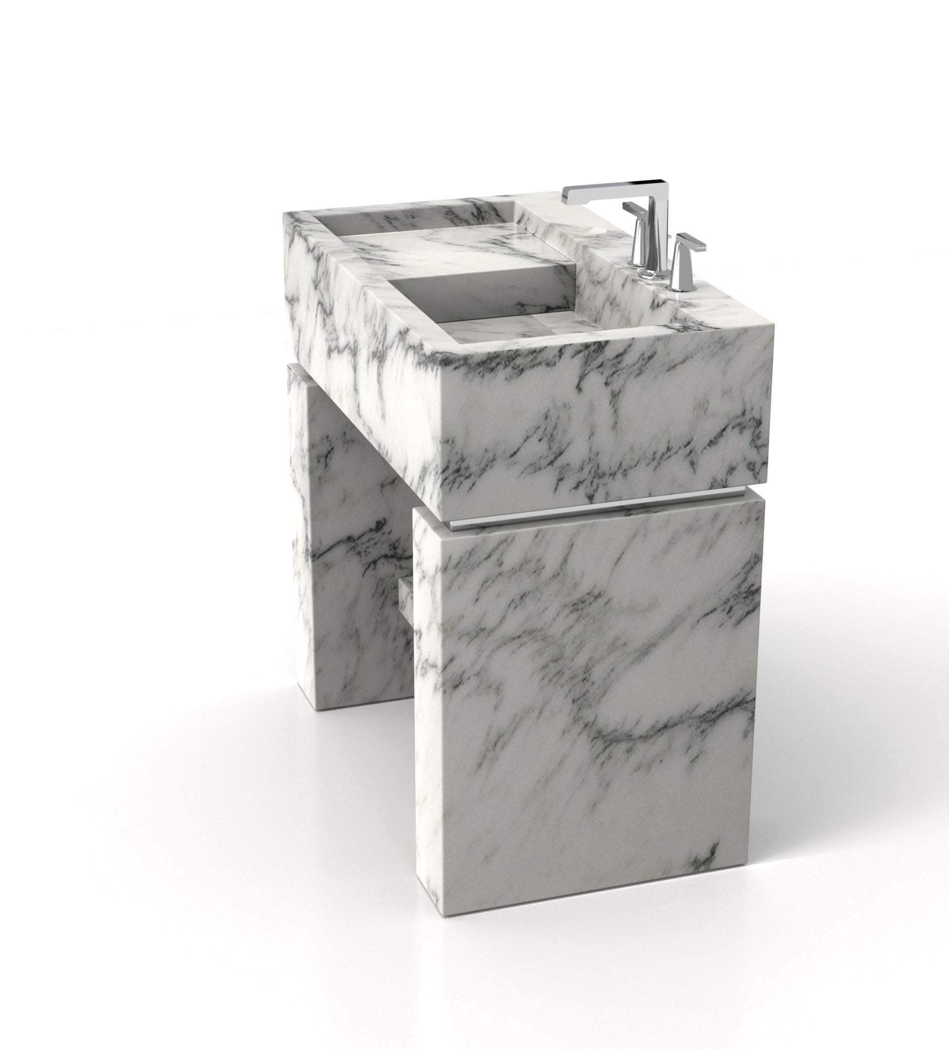 Broadway East Sink Marble Couture - Zicana Boutique - 4