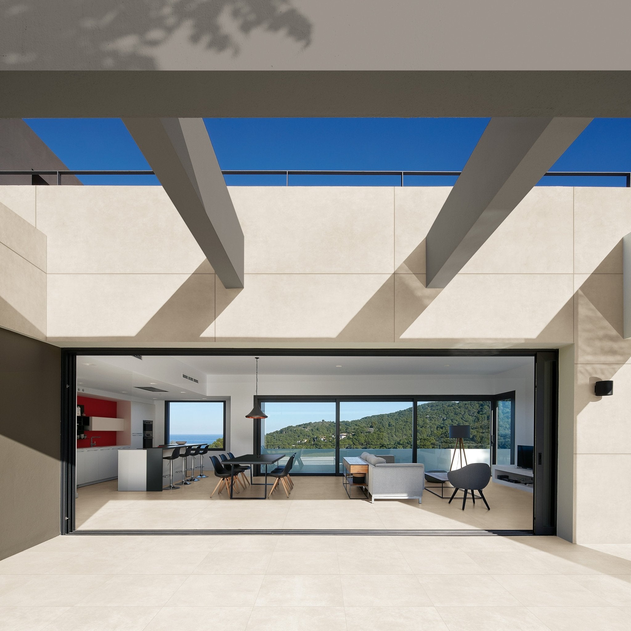 Build White CE Porcelain Florim Pavers 24" X 48" Florim - Zicana Boutique - 2