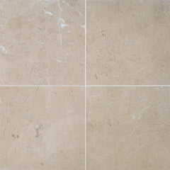 Bursa Beige Polished Marble Field Tile 12''x12''x3/8'' Zicana Boutique - Zicana Boutique - 1