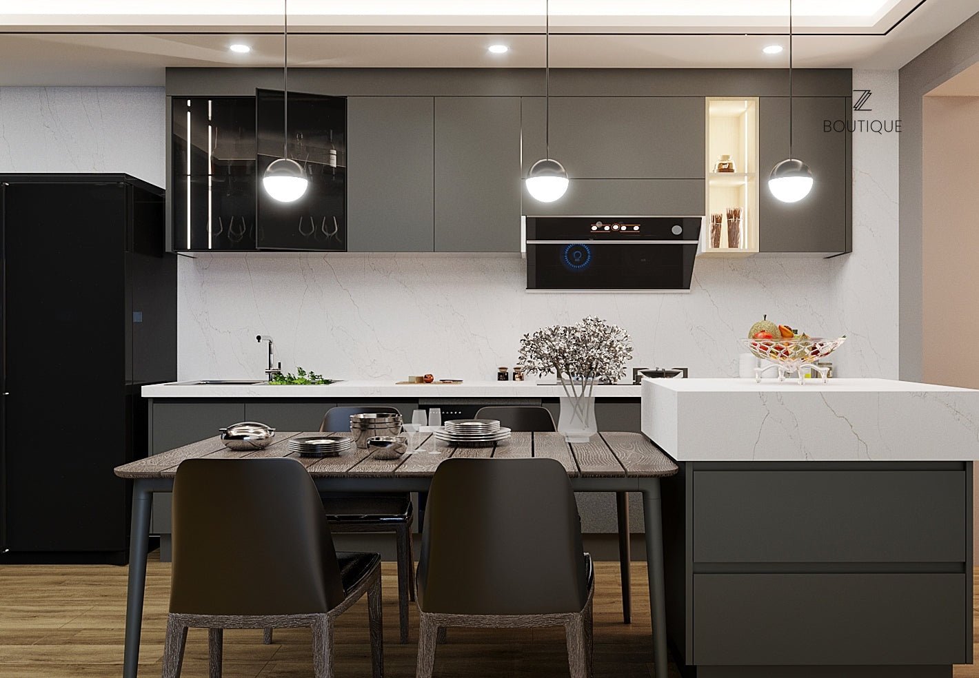 Calacata Cressida Emerstone Emerstone - Zicana Boutique - 2