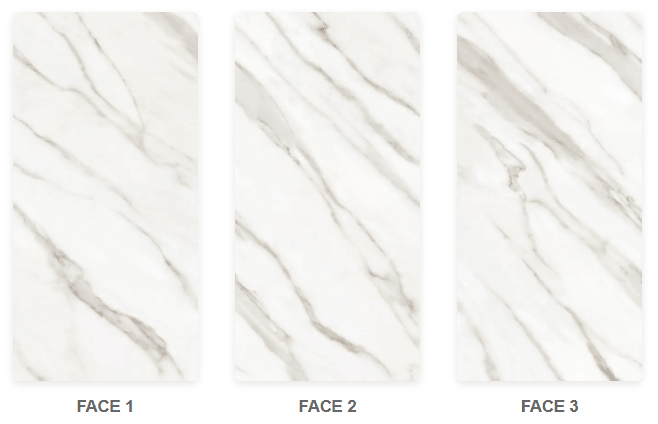 Calacatta Aline Raphael 48" x 96" Field Tile Raphael Porcelain - Zicana Boutique - 5