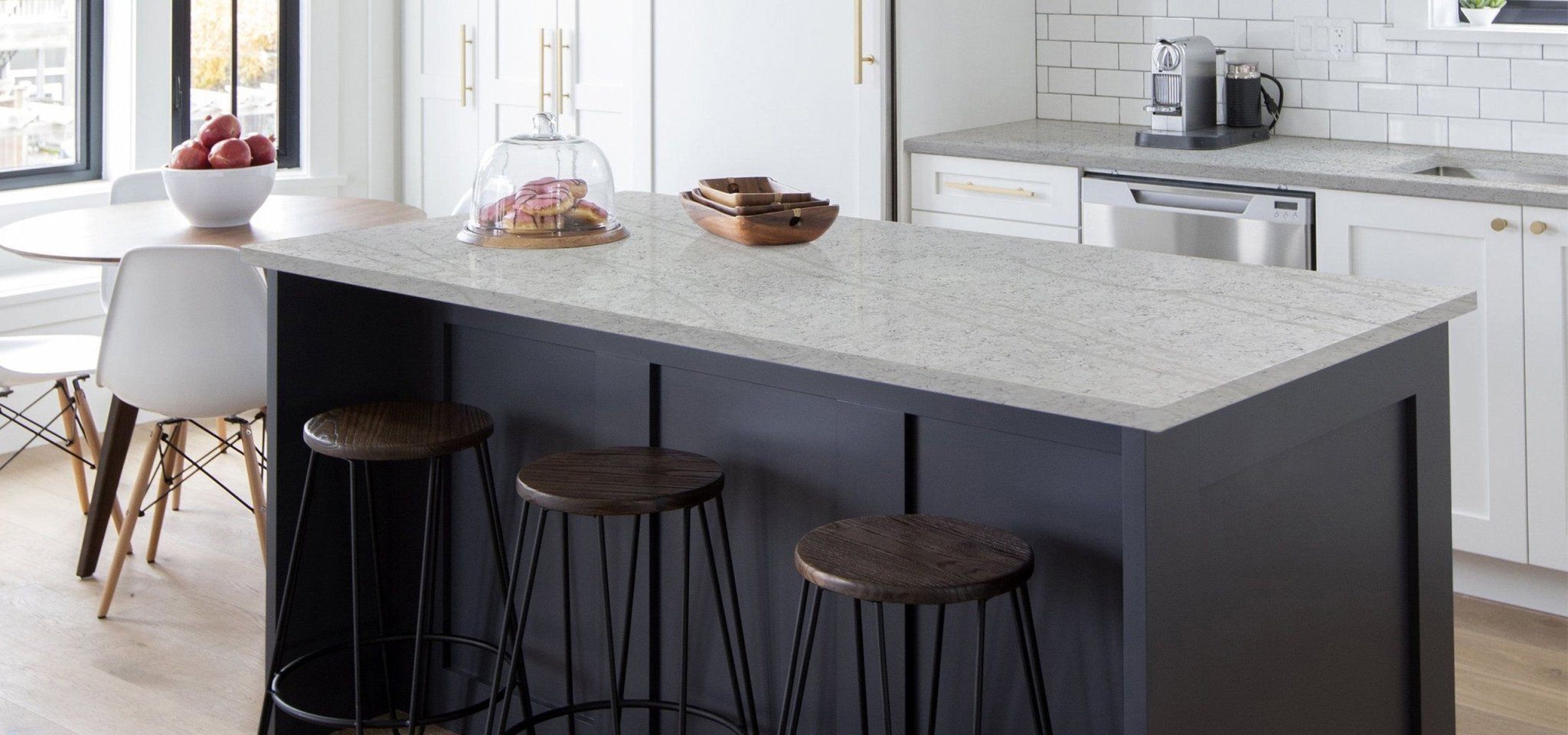 Calacatta Arctic Variant Quartz Variant- Zicana Boutique -2
