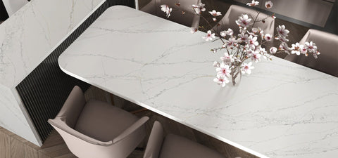 Calacatta Aria Variant Quartz Variant- Zicana Boutique -2