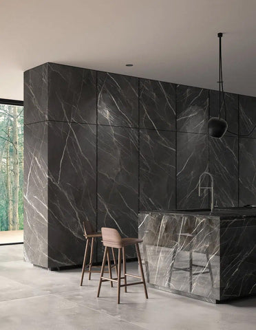 Calacatta Black Laminam - Zicana Boutique - 2